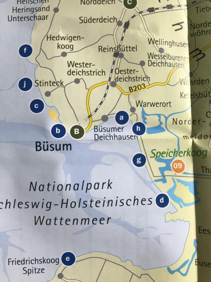 Heimat Am Meer Büsumer Deichhausen المظهر الخارجي الصورة